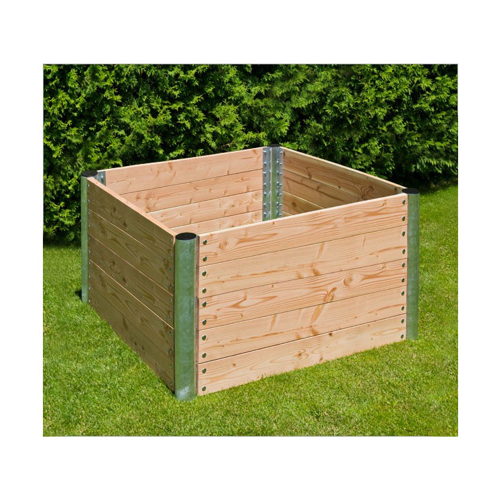 Vyvýšený záhon Premium 138x138x75 cm Vyvýšený záhon Premium 138x138x75 cm