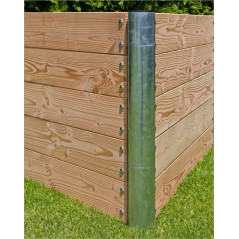 DEMA Vyvýšený záhon Premium 138x138x75 cm
