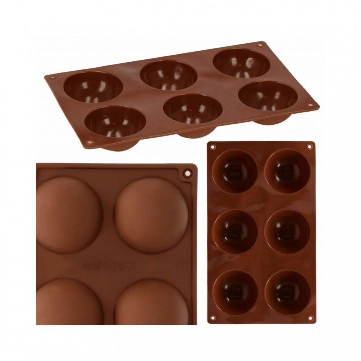Silikónová forma na pečenie SPRINGOS CAKE M hnedá Silikónová forma na pečenie SPRINGOS CAKE M hnedá