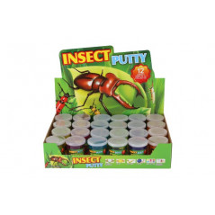 Sliz - hmota hmyz 6cm asst 6 farieb 24ks v boxe