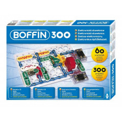 Stavebnice Boffin 300 elektronická 300 projektov na batérie 60ks v krabici
