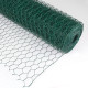 DEMA Králičie šesťhranné pletivo poplastované 25 mm, 1x25 m, drôt 0,8 mm, zelené