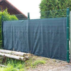DEMA Tieniaca sieť na plot 72 %, 1,5x25 m, zelená