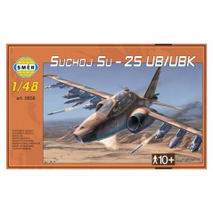 Model Suchoj SU-25 UB/UBK v krabici