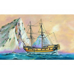 Model Black Falcon Pirátska loď 1: 120 24,7x27,6cm v krabici 34x19x5,5cm