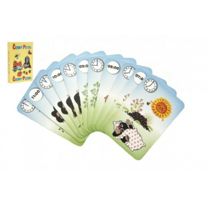 Čierny Peter Krtko 4- spoločenská hra - karty v papierovej krabičke 6x9cm