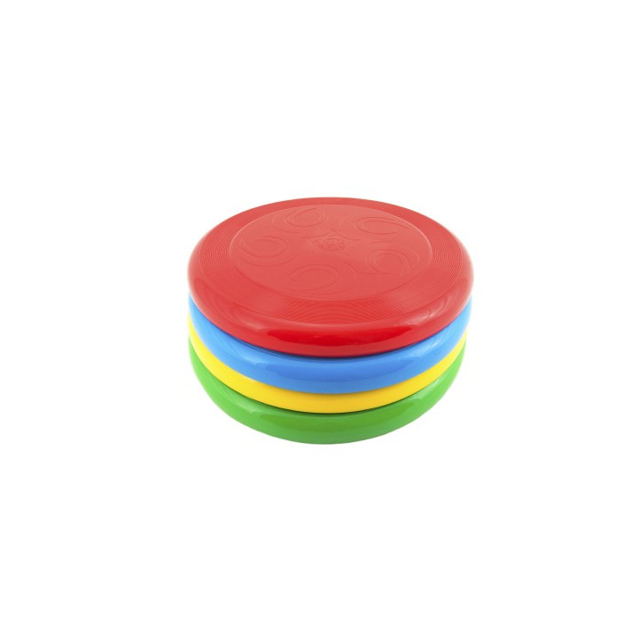 Lietajúci tanier Frisbee plast 23cm 4 farby 12m +
