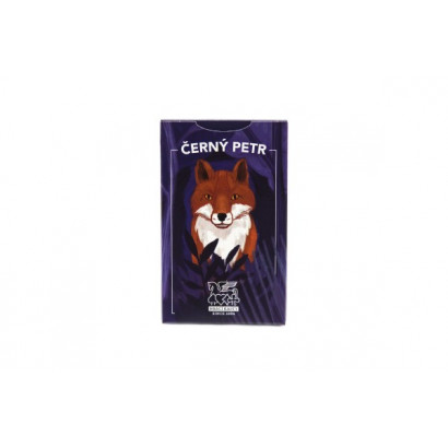 Čierny Peter zvieratka spoločenská hra karty v papierovej krabičke 6,5x10,5x1cm
