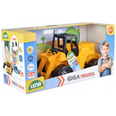 Nakladač žltočierny Giga Trucks plast 62cm v krabici 70x35x29cm