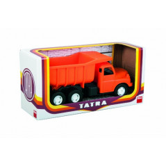 Auto Tatra 148 plast 30cm celá oranžová v krabici