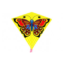 Drak lietajúci motýľ plast 68x73cm v sáčku