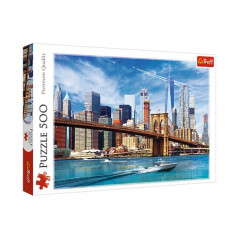 Puzzle Výhľad na New York 500 dielikov 48x34cm v krabici 40x26,5x4,5cm