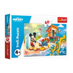 Puzzle Mickey a Donald Disney 33x22cm 60 dielikov v krabici 21x14x4cm