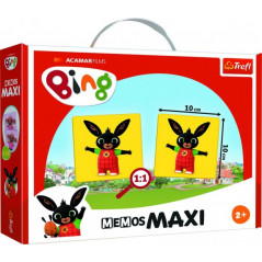 Pexeso Maxi Králiček Bing 24 kusov spoločenská hra v krabici 37x29x6cm 24m+
