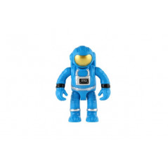 Kozmonaut/astronaut figúrka 3ks plast 7cm na karte 19x17x4cm