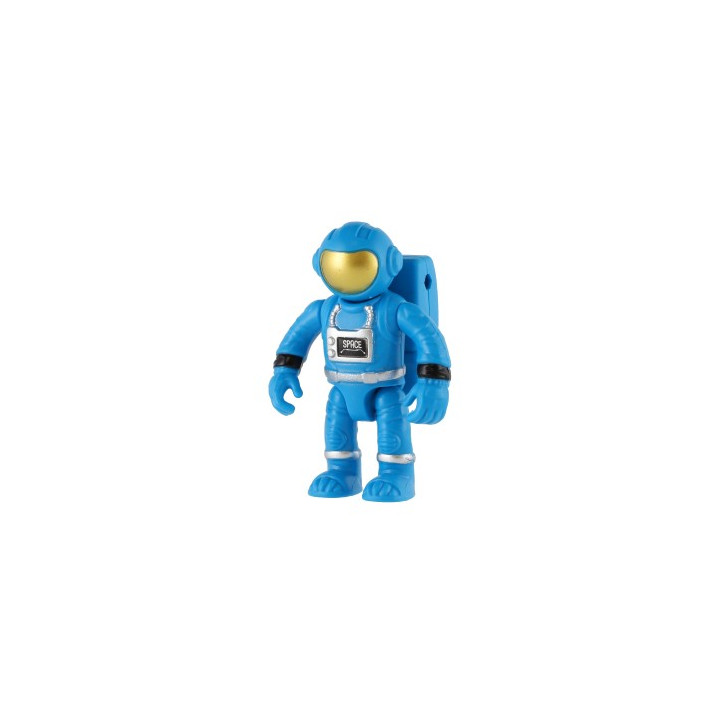 Kozmonaut/astronaut figúrka 3ks plast 7cm na karte 19x17x4cm