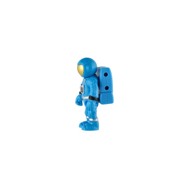 Kozmonaut/astronaut figúrka 3ks plast 7cm na karte 19x17x4cm