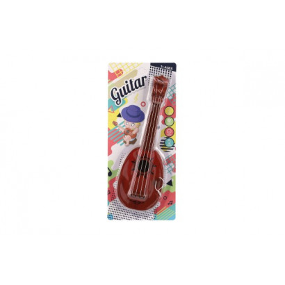 Gitara/mandolína s trsátkom plast 30cm na karte 15x33,5x3cm