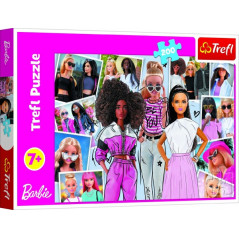 Puzzle Vo svete Barbie 200 dielikov 48x34cm v krabici 33x23x4cm