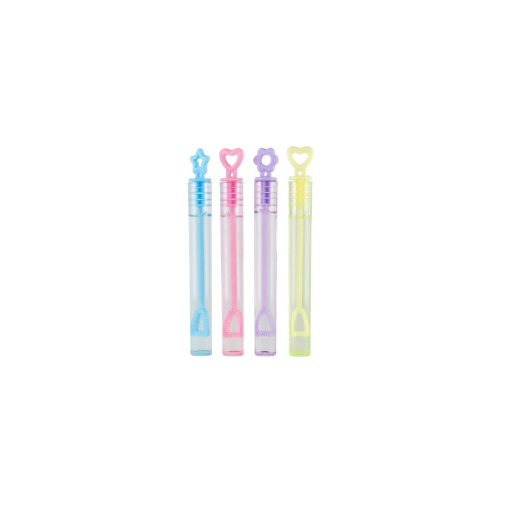 Bublifuk mini 5 ml gélový 10,5 cm 4 druhy 48ks v boxe