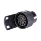 Adaptér zásuvky ťažného zariadenia 45 mm 7 pin na 13 pin
