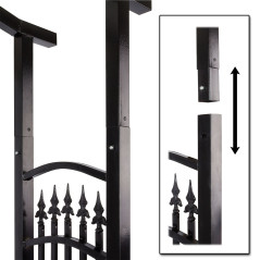 DEMA Záhradná pergola s bráničkou Freiburg