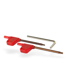 DEMA Sústružnícke nože na kov 8x10 mm, 7-dielna sada