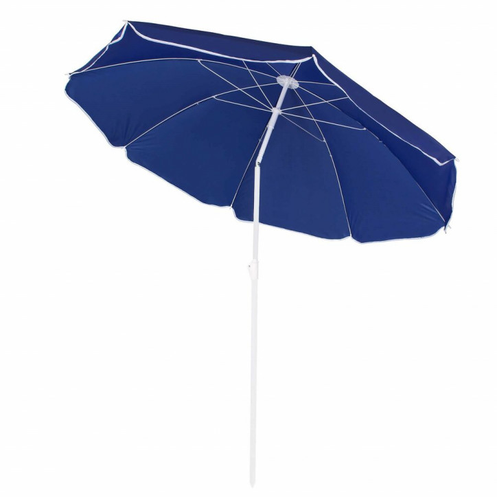 Záhradný slnečník 160 cm, modrý SPRINGOS VIVA BU0022 Záhradný slnečník 160 cm, modrý SPRINGOS VIVA BU0022