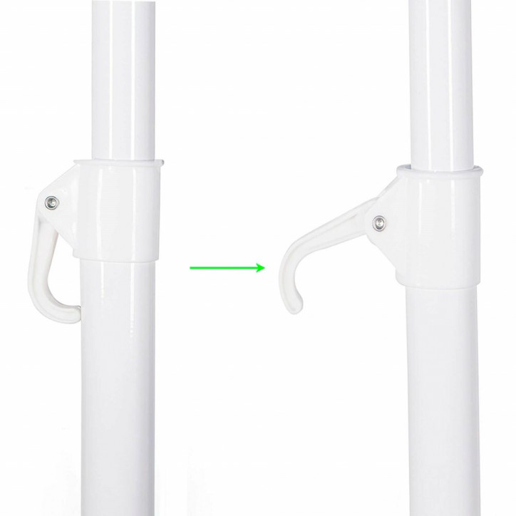 Záhradný slnečník 160 cm, modrý SPRINGOS VIVA BU0022 Záhradný slnečník 160 cm, modrý SPRINGOS VIVA BU0022