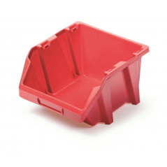 Plastový úložný box BINEER SHORT 92x77x60 červený