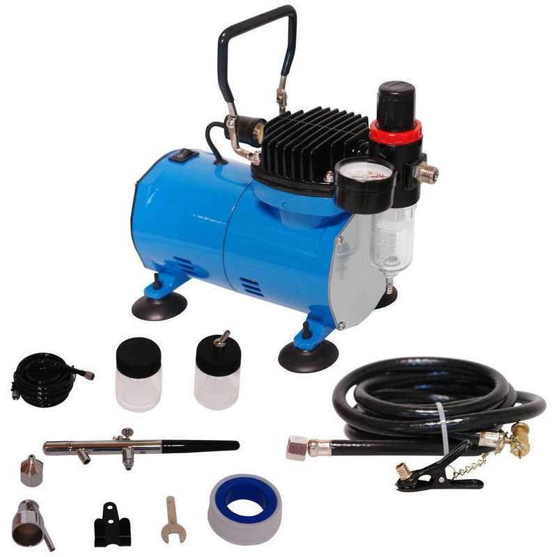 Bezolejový airbrush kompresor Güde Bezolejový airbrush kompresor Güde