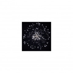 LED Hviezda Supernova - 30cm, 100LED, 8 funkcií, IP44, teplá biela