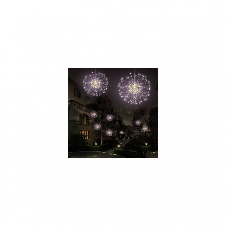 LED Hviezda Supernova - 30cm, 100LED, 8 funkcií, IP44, teplá biela LED Hviezda Supernova - 30cm, 100LED, 8 funkcií, IP44, teplá biela