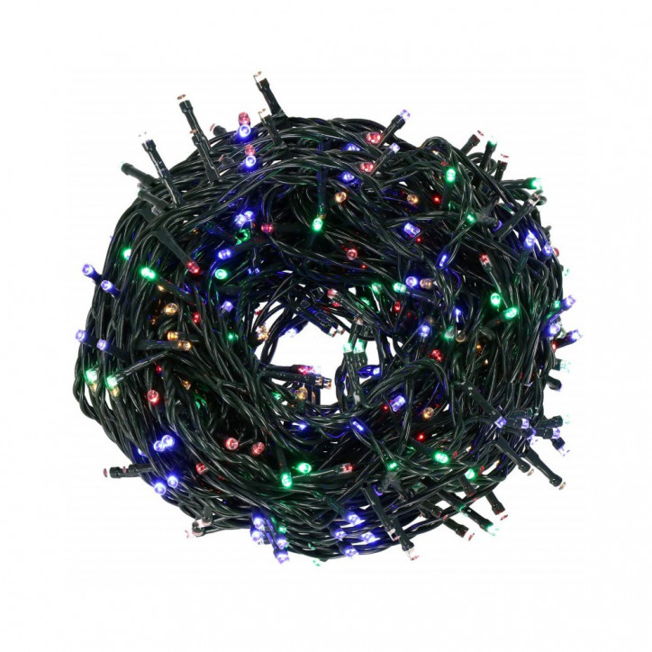LED svetelná reťaz - 61,5m, 1000LED, IP44, multicolor LED svetelná reťaz - 61,5m, 1000LED, IP44, multicolor
