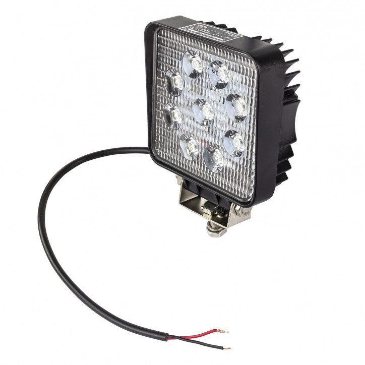 LED pracovný reflektor 12 V 9x3 W LED pracovný reflektor 12 V 9x3 W