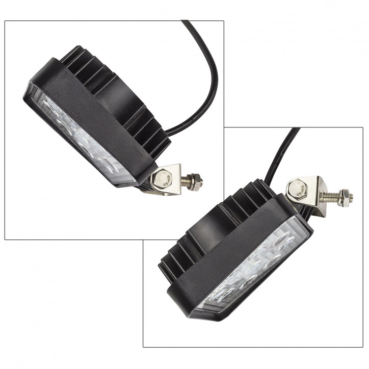 LED pracovný reflektor 12 V 9x3 W LED pracovný reflektor 12 V 9x3 W