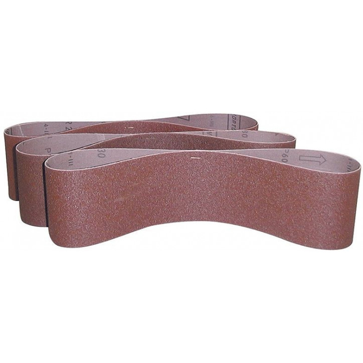 Brúsny pás 50x686 mm K80, 3 ks