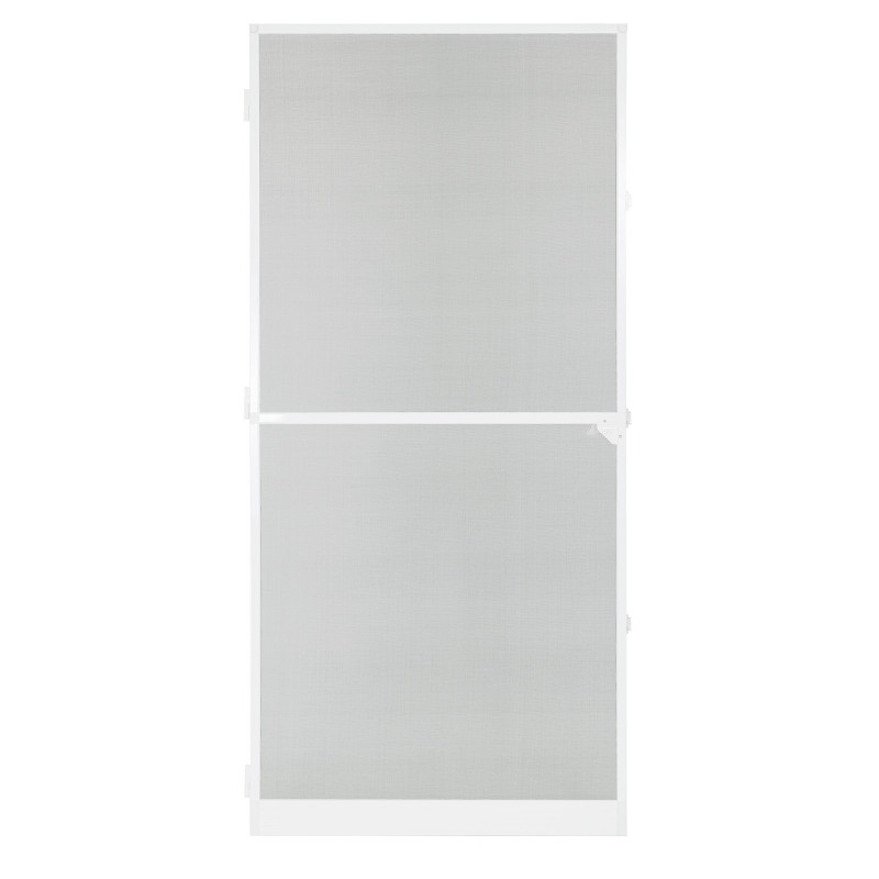 Dverová sieťka proti hmyzu s hliníkovým rámom 95x210 cm, biela