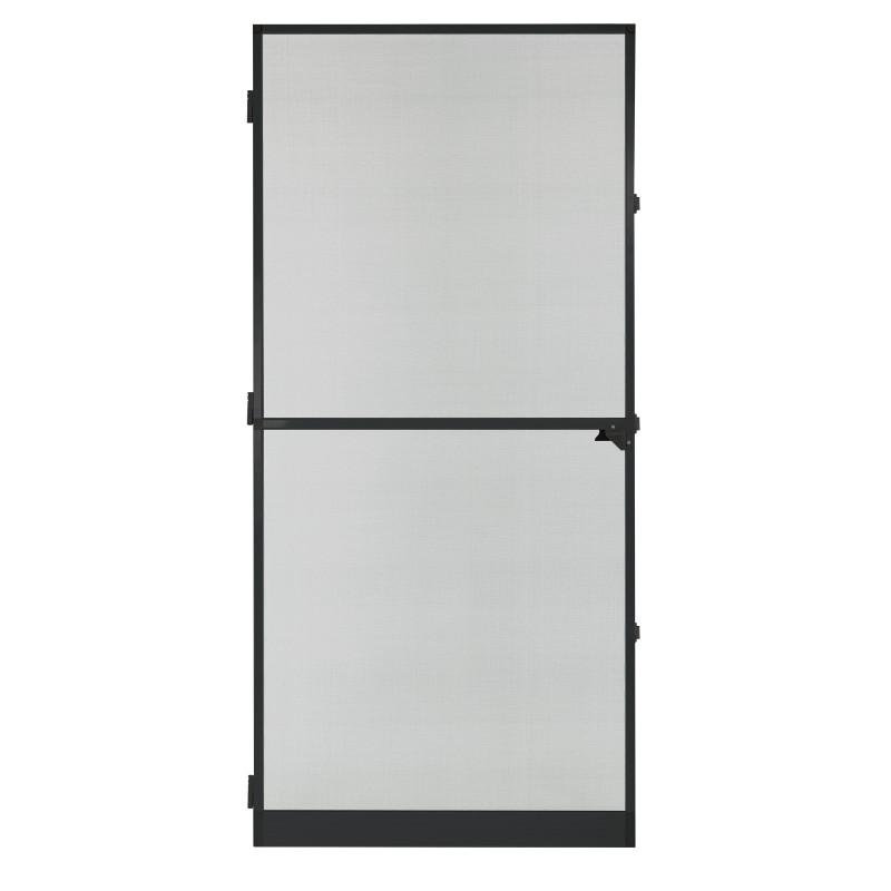 Dverová sieťka proti hmyzu s hliníkovým rámom 95x210 cm, antracitová