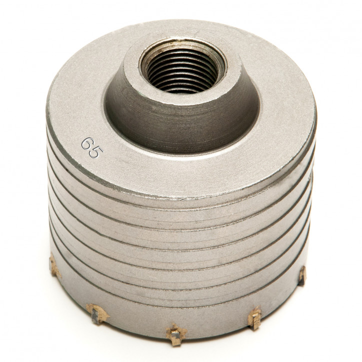 Vŕtacia korunka 65 mm s vrtákom a 6-hrannou stopkou Vŕtacia korunka 65 mm s vrtákom a 6-hrannou stopkou
