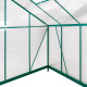Záhradný skleník Den Haag, 308x252x227 cm, 4 mm