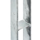 H-kotva na stĺpik 71x60 mm