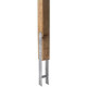 H-kotva na stĺpik 141x60x800 mm