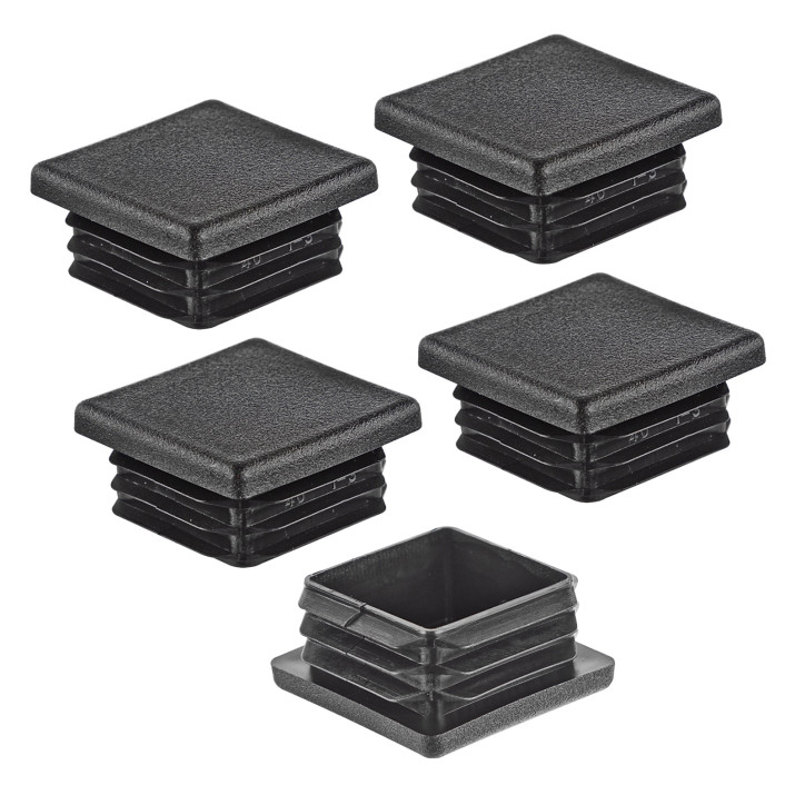 Plastové koncovky 40x40 mm, 5 ks Plastové koncovky 40x40 mm, 5 ks