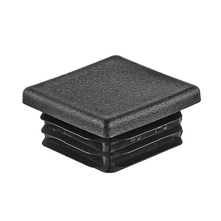 Plastové koncovky 40x40 mm, 5 ks Plastové koncovky 40x40 mm, 5 ks