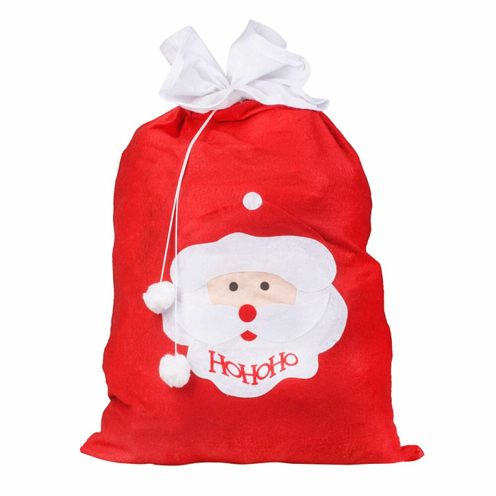 Vrece na vianočné darčeky Santa 110x70 cm, červený Vrece na vianočné darčeky Santa 110x70 cm, červený