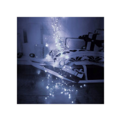 LED Nano Vodopád - 2m, 300LED, 8 funkcií, IP44, studená biela