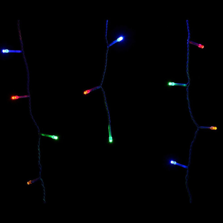 LED kvaple - 22,5m, 500LED, 8 funkcií, IP44, multicolor LED kvaple - 22,5m, 500LED, 8 funkcií, IP44, multicolor