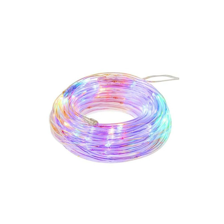 LED svetelná hadica - 5m, 50LED, 8 funkcií, 3xAA, IP44, multicolor LED svetelná hadica - 5m, 50LED, 8 funkcií, 3xAA, IP44, multicolor