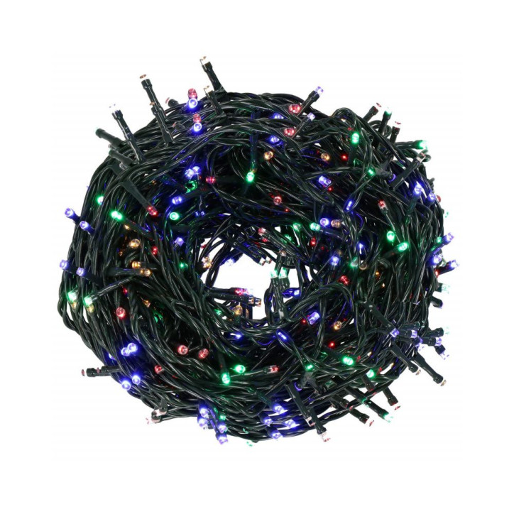 LED svetelná reťaz - 61,5m, 1000LED, IP44, multicolor LED svetelná reťaz - 61,5m, 1000LED, IP44, multicolor